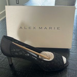 **NEW** Alex Marie- Bessika Black Pumps Size:9